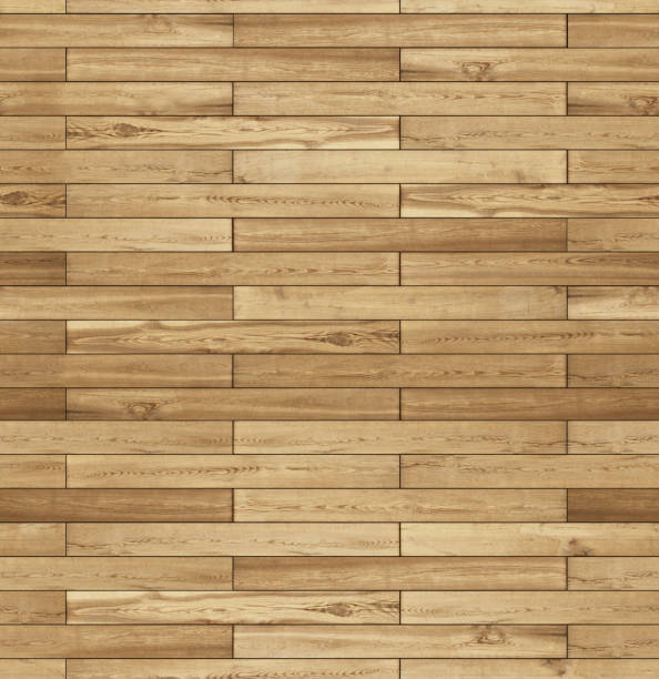 istock Seamless texture of wooden floor parquet 1206996205