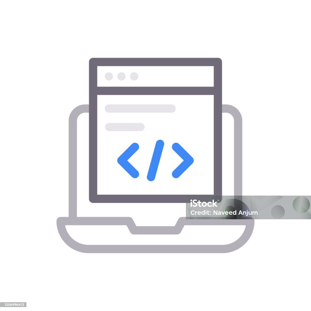Coding Stock Illustration - Download Image Now - Coding, Computer ...