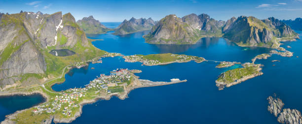 istock Reine, Lofoten, Norway - Aerial Panorama 1206997052