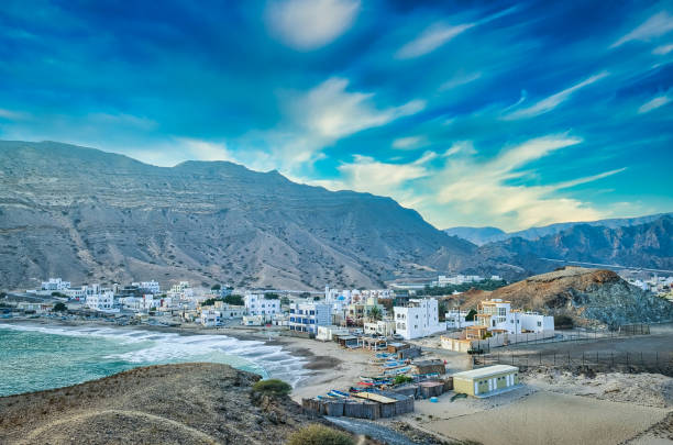 istock Small Town in the valley 1206998458