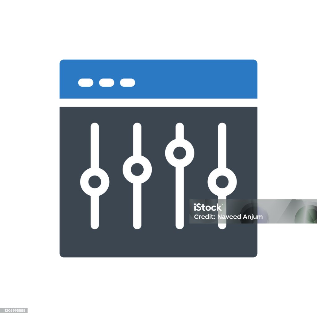 Computer Control Sign Control Stock Illustration - Download Image Now - Computer Software ...