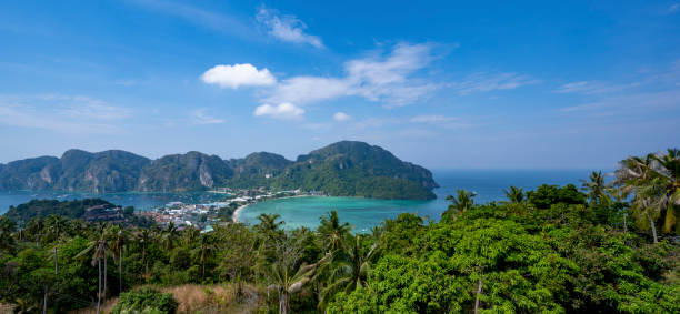istock Aerial view of Phi Phi Islands in Thailand 1207006700