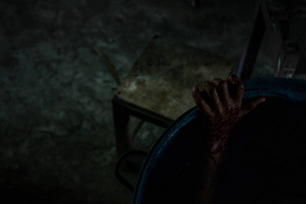 istock Low key image of horror concept 1207011051