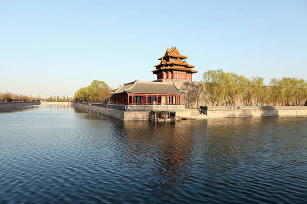 gugun mur - forbidden city beijing architecture chinese ethnicity photos et images de collection