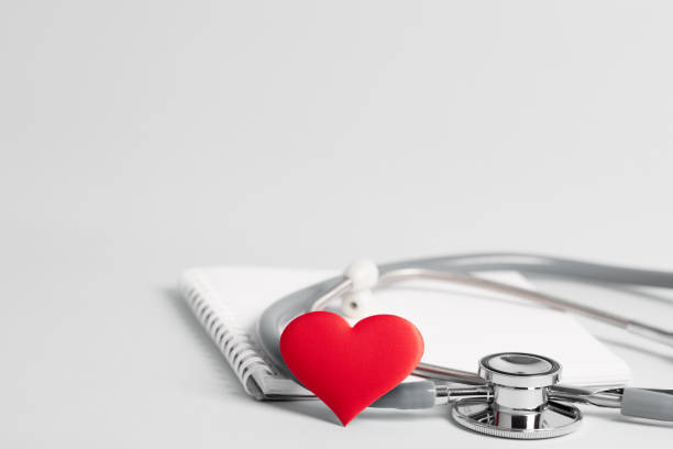istock Healthcare concept - Stethoscope and a heart 1207013040
