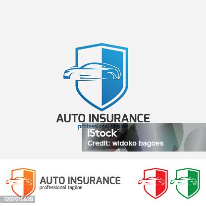 istock Auto Insurance icon illustration Design Template. 1207015628