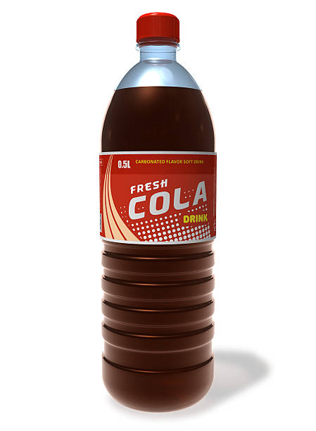 Refreshing cola drink in plastic bottle See also: soda bottle stock pictures, royalty-free photos & images