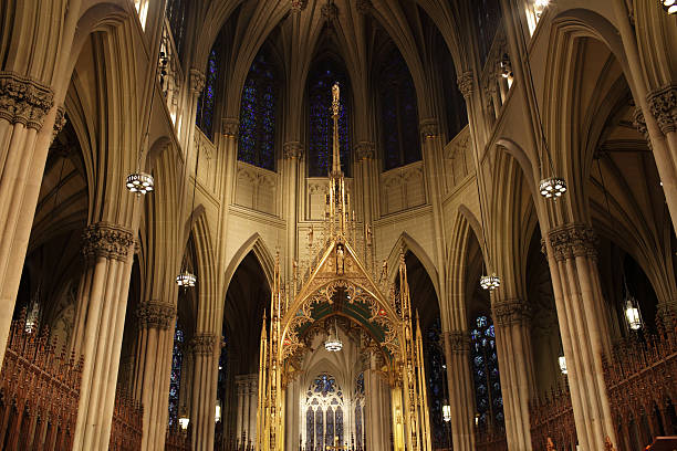 istock Interior of St. Patrick's Cathedral 120701647