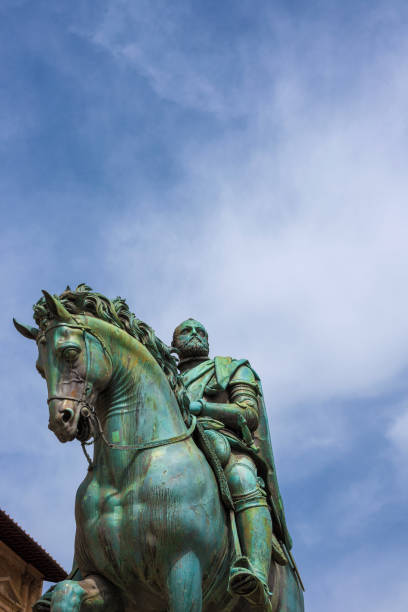 istock Cosimo I de Medici monument in Florence (with copy space above) 1207016677