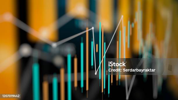 Diagramm Zur Analyse Finanzieller Und Technischer Daten Mit Suchergebnissen Stockfoto und mehr Bilder von Finanzen