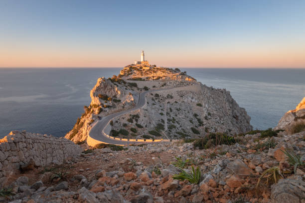 istock Lighthouse of Cap de Formentor, Majorca (Mallorca) around sunset 1207021242