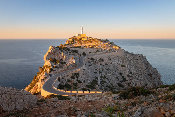istock Lighthouse of Cap de Formentor, Majorca (Mallorca) around sunset 1207021244