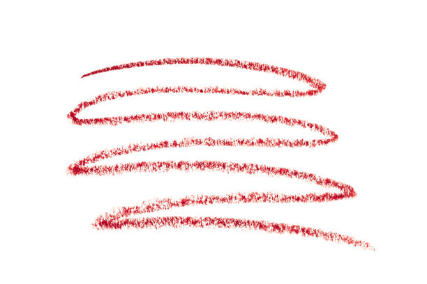 istock Lipstick Liner Pencil Squiggles isolated on white background 1207024358