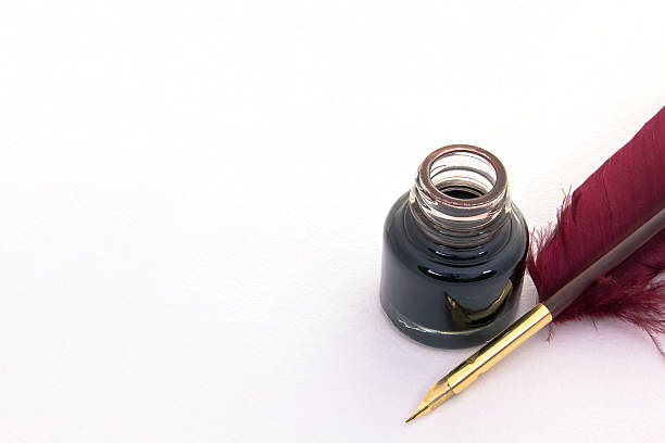 istock Quill pen and Ink well 120702523