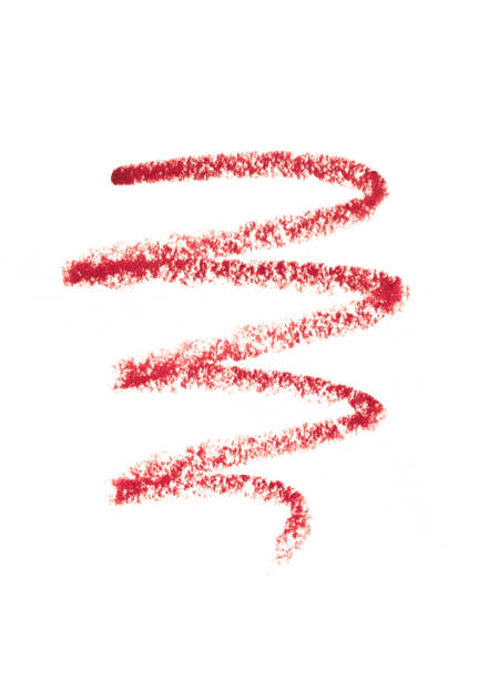 istock Lipstick Liner Pencil Squiggles isolated on white background 1207026224