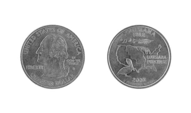 istock Louisiana. Commemorative coin. 1207026315
