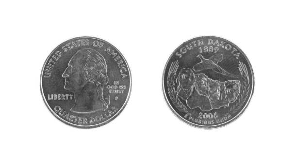 istock South Dakota. Commemorative coin. 1207026359