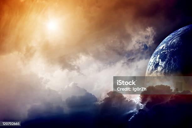 Foto de Armageddon e mais fotos de stock de Céu - Vida Após a Morte - Céu - Vida Após a Morte, Planeta Terra, Inferno - Vida Após a Morte