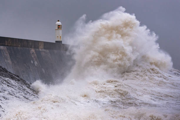 istock Storm Dennis Porthcawl Wales 1207036209