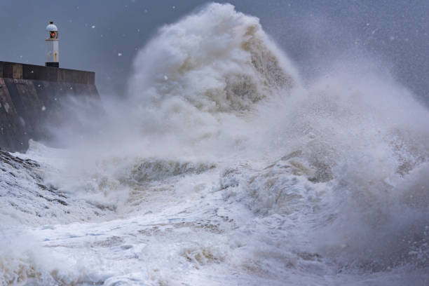 istock Storm Dennis Porthcawl Wales 1207036211