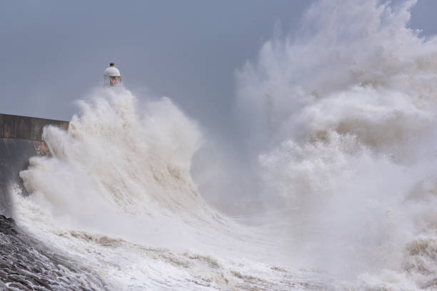 istock Storm Dennis Porthcawl Wales 1207036219