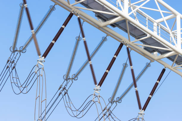 istock New Dutch electricity distribution station with large isolators 1207037943