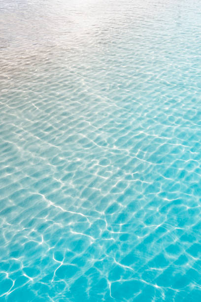 istock Aqua Tropical clear beach water white sand waves background 1207050615
