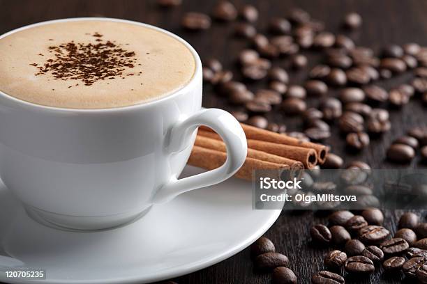 Cup Of Coffee Stock Photo - Download Image Now - Cinnamon, Coffee - Drink, Coffee Crop