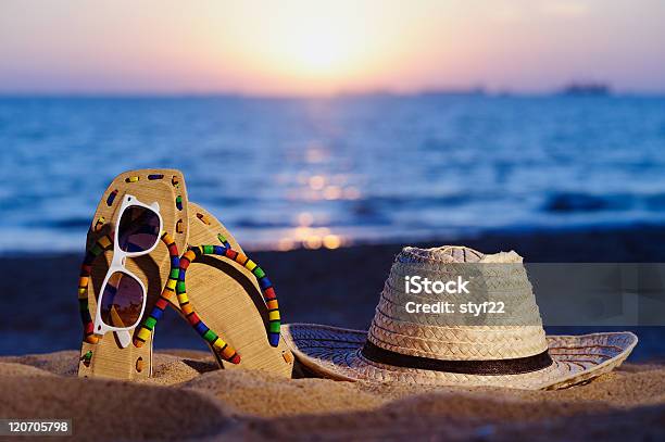 Evening Stock Photo - Download Image Now - Beach, Coastline, Cold Drink