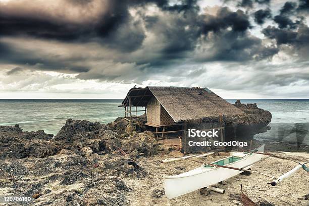 Fisherman Hut Stock Photo - Download Image Now - Asia, Bay of Water, Beach