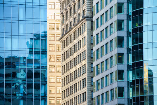 istock View of sunlight between skyscrapers 1207062603