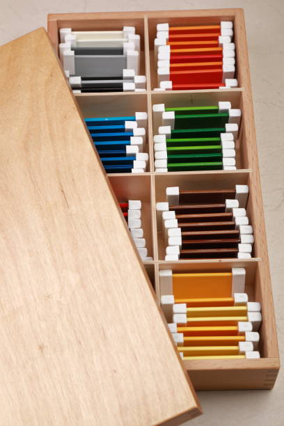 istock montessori material touch box colored cords №4 1207063028