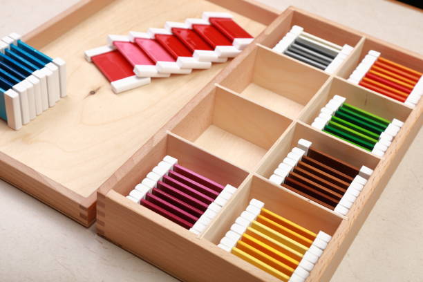 istock montessori material touch box colored cords №4 1207063058