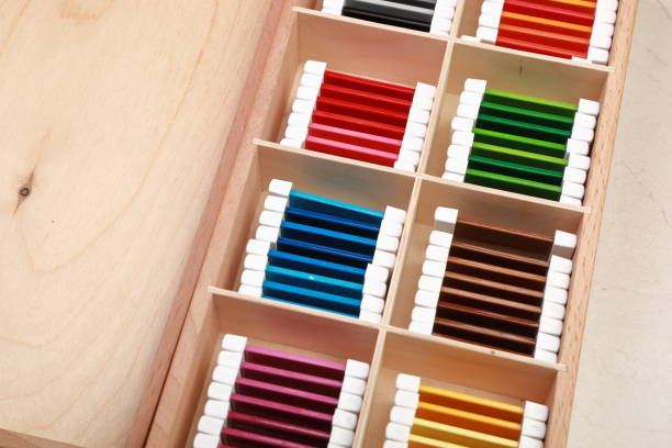 istock montessori material touch box colored cords №4 1207063094