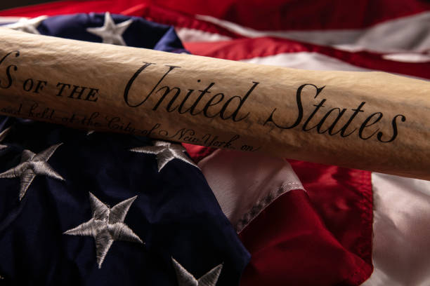 istock United States Flag And Constitution 1207064104