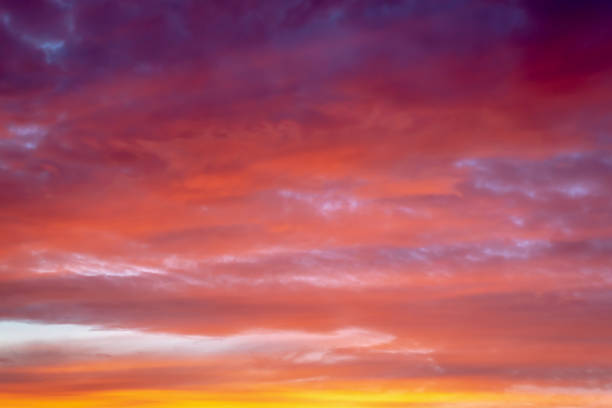 istock Amazing pink and orange glowing sky 1207066010