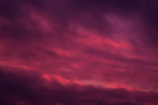 istock Background of sky pink red colours cloudscape 1207067548