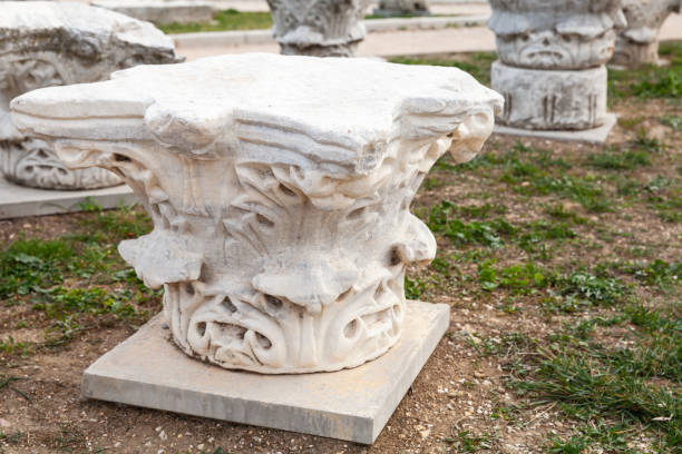 istock Ancient marble pillar. Chersonesus, Sevastopol 1207067710