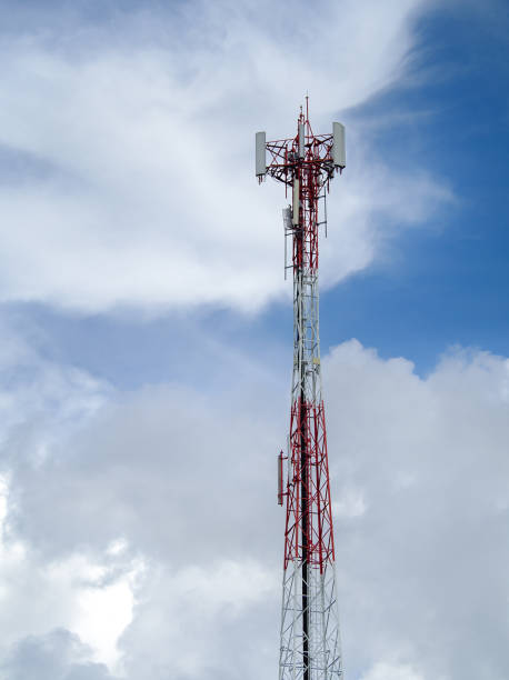 istock LTE, GSM, 2G, 3G, 4G, 5G tower of cellular communication. 1207071262