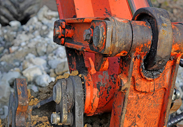 istock Excavation worker, detail 120707398