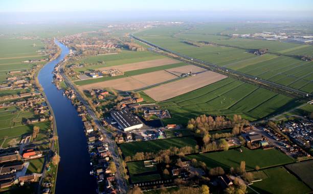 istock The River Rijn from above. 1207076233