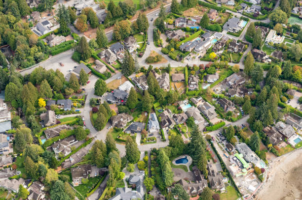 istock Vancouver Suburb Aerial, British Columbia, Canada 1207082811