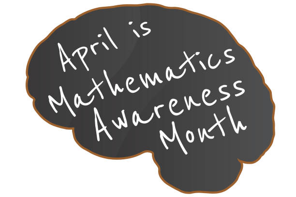 istock April is Mathematics and Statistics Awareness Month. Holiday concept. Template for background, banner, card, poster with text inscription. Vector EPS10 illustration. 1207084568