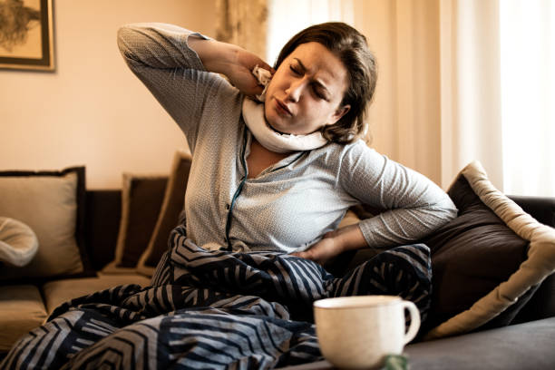 istock Ill Woman with the Flu at Home 1207084774