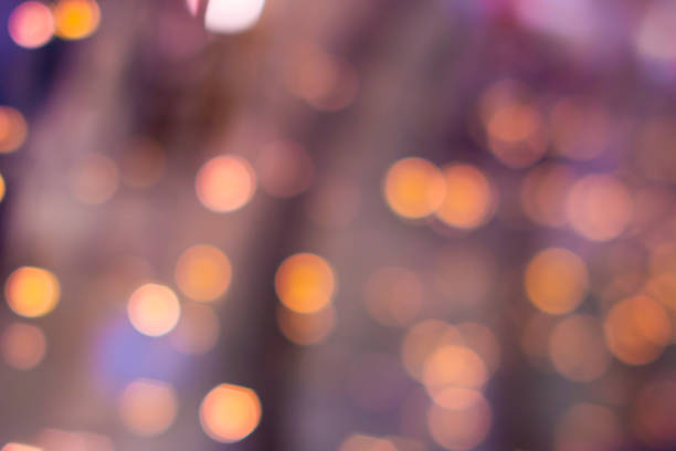 istock Colorful bokeh defocused blurred lights. Abstract background 1207087533