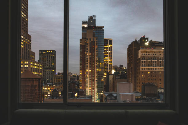istock Office buildings in New York 1207091137