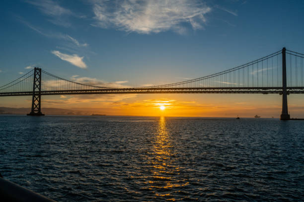 istock Sunrise under the Bay Bridge 1207092831