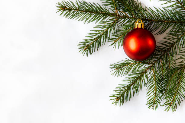 istock Christmas background and christmas balls 1207099162