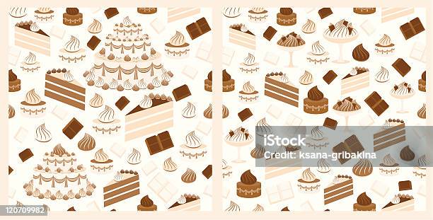 Chocojoli Motif Vecteurs libres de droits et plus d'images vectorielles de Aliment en portion - Aliment en portion, Aliment surgelé, Chocolat