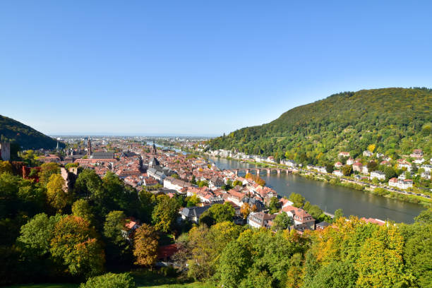 istock Panoramic aerial view of Heidelberg. 1207103540